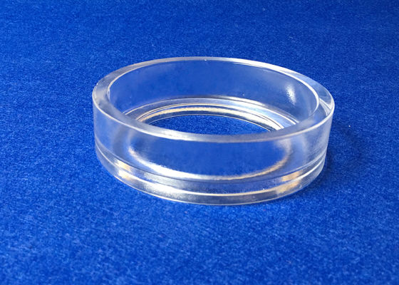 China Ontruim Gesmolten de Rings Uitstekende Visuele Prestaties van het Kwartsglas met Stap leverancier