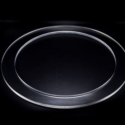 China De opgepoetste Weerstand van de de Flenscorrosie van het Kwartsglas tegen Op hoge temperatuur leverancier
