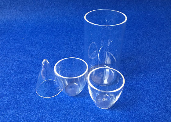 Divers Volume Facultatief Gesmolten Kwarts Labware/de Beker van het Kwartsglas leverancier