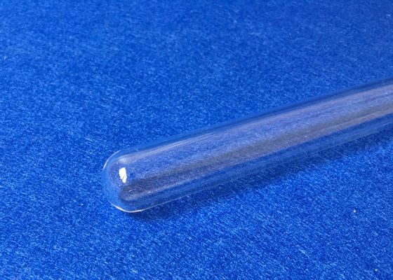 Transparante Gesmolten Facultatieve de Reageerbuisronde/vlak Bodem van het Kwartsglas leverancier