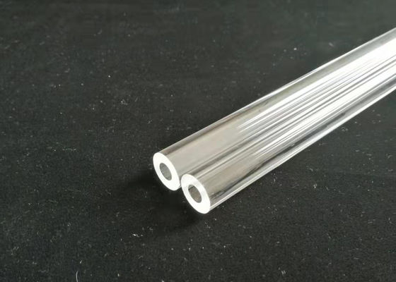 Transparant/ontruim Gesmolten Kwartsbuis met 3mm Zware Muurdikte leverancier