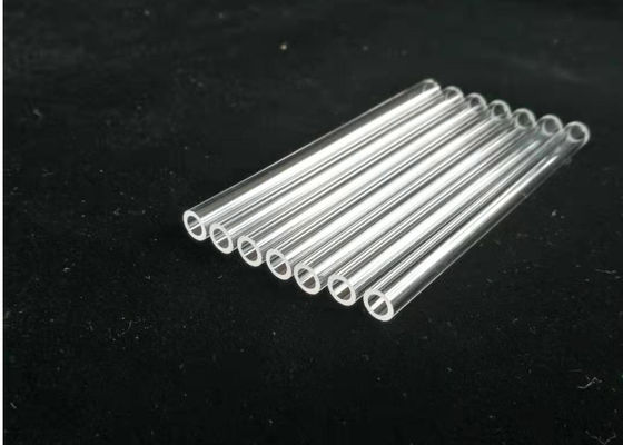 6mm OD Gesmolten Glazen buis van het het Beëindigenbrand Opgepoetste Kiezelzuur van de Kwartsglazen buis leverancier