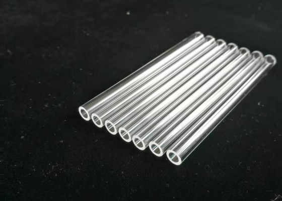 6mm OD Gesmolten Glazen buis van het het Beëindigenbrand Opgepoetste Kiezelzuur van de Kwartsglazen buis leverancier