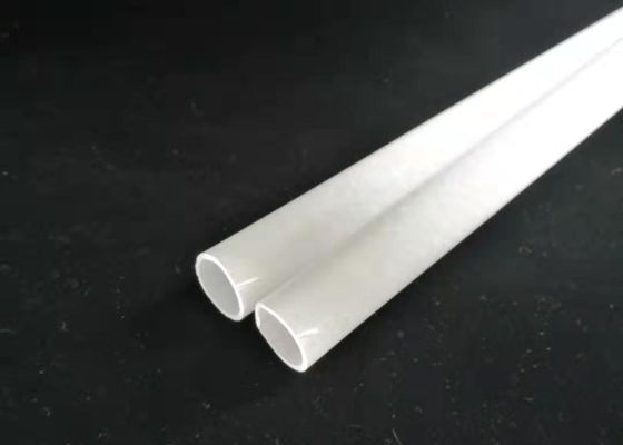 Gesmolten Melkachtige Kiezelzuurglazen buis/Satijntype met 24mm OD &amp; 2mm Dikte leverancier