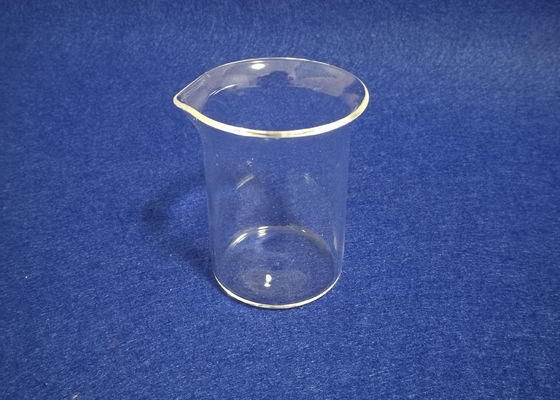 De transparante Gesmolten Beker 50ML van het Kwartsglas met Beschikbare de Dienst van de Spuitendouane leverancier