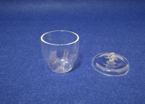 25ML ontruim Gesmolten Kwartssmeltkroes met Beschikbare de Dienst van de Dekkingsdouane leverancier