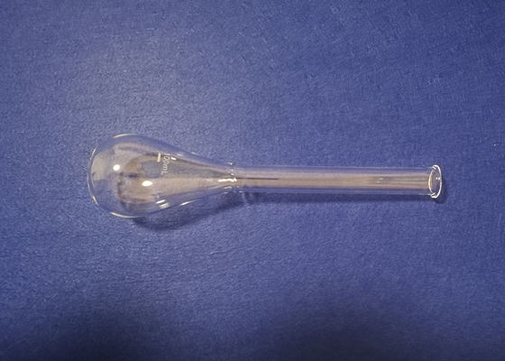 Gepersonaliseerd Gesmolten Kwarts Labware/de Fles 100ML van Kjeldahl met Lange Hals leverancier