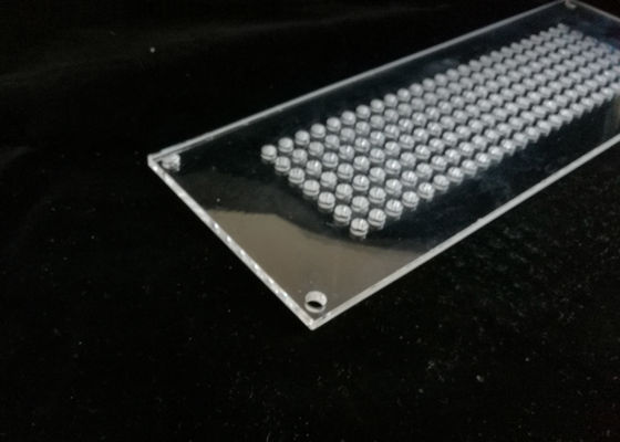 Duidelijke Optische het Vensterplaat van het Kwartsglas met Gaten JGS2 Standaard leverancier