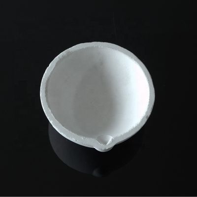 Ceramische die Smeltkroes van het Hittebestendigheids de Gesmolten Kwarts voor Laboratorium wordt aangepast leverancier