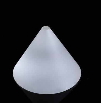 De aangepaste Chemische Gesmolten Kegel van het Kwartsglas zonder Oppervlaktedeklaag leverancier