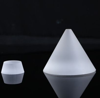 De aangepaste Chemische Gesmolten Kegel van het Kwartsglas zonder Oppervlaktedeklaag leverancier