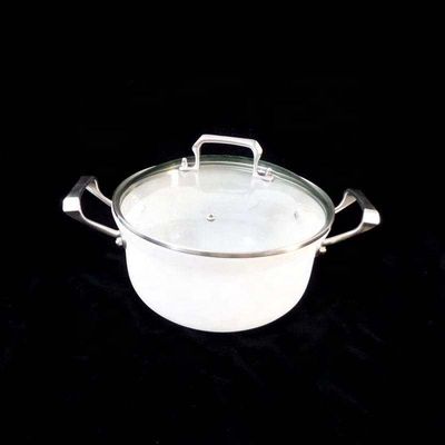 99.99% het Kwartsproducten van de zuiverheidsdouane, de Melkachtige Witte Pan van het Kwartsglas leverancier