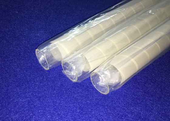PECVD smolt OD 30 mm-Kwartsglazen buis met Witte 3M-Vezel die in Zonne de Industrieweerstand Op hoge temperatuur wordt gebruikt leverancier